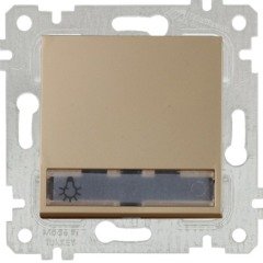 Mutlusan Rita Mek Tuş Işıklı Etiketli Çağırma 220V A. Altın 2200 419 0280