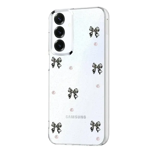 Samsung Galaxy A57 5G Fiyonk Desenli Kapak - Desen 8