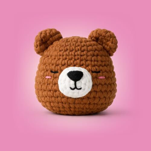 Amigurumi Tığ Kiti, Mini Ayı Örgü Kiti