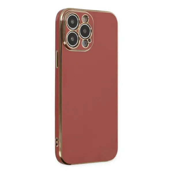 Apple iPhone 14 Pro Max Kılıf Volet Silikon - Kırmızı