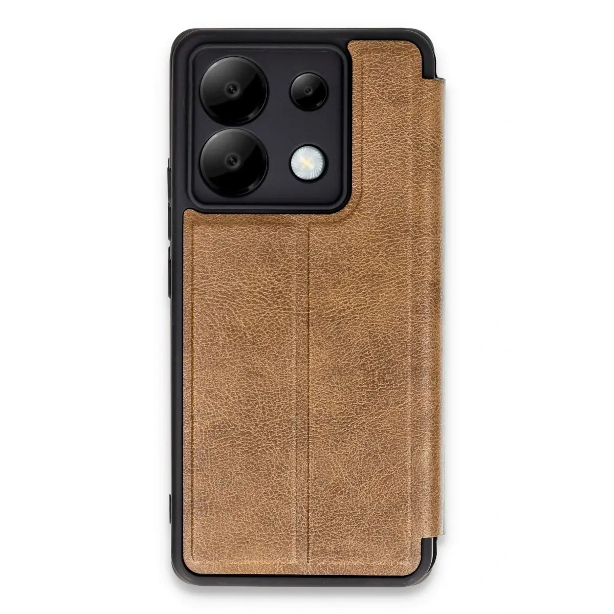 Xiaomi Redmi Note 13 Pro 5G Kılıf Flip Cover - Taba