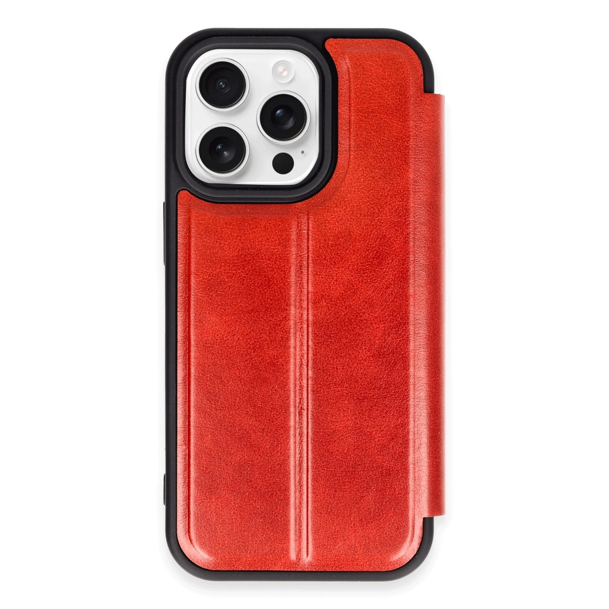 Apple İphone 14 Pro Kılıf Flip Cover - Kırmızı