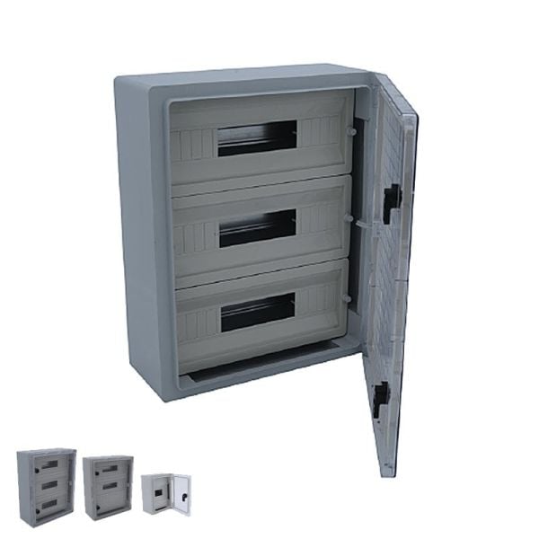 Çetinkaya ÇP 5114 Pano 51 Otomat 40x50x17,5 Plastik Şeffaf Kapaklı