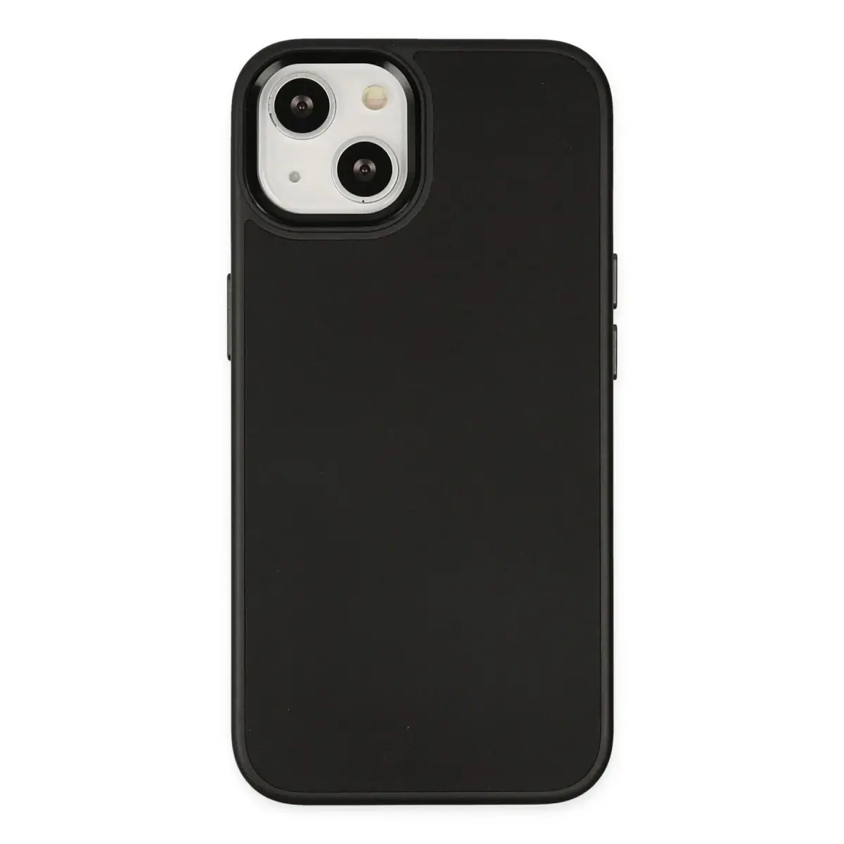 Apple iPhone 14 Plus Kılıf Asya Deri Silikon - Siyah