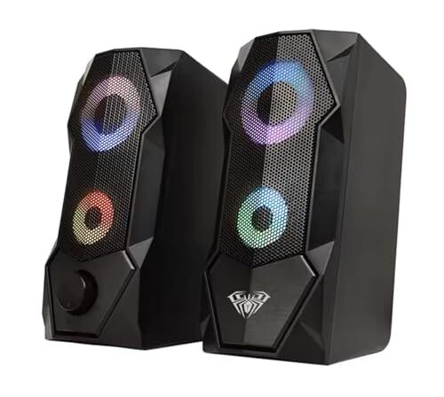 N-301 10W Masaüstü RGB Gaming 1+1 PC Hoparlör