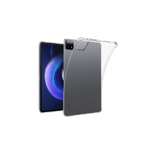 Xiaomi Pad 6 Kılıf Anti Shock Tablet Silikon - Şeffaf