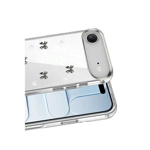 Apple iPhone 17 Air Fiyonk Desenli Kapak - Desen 8
