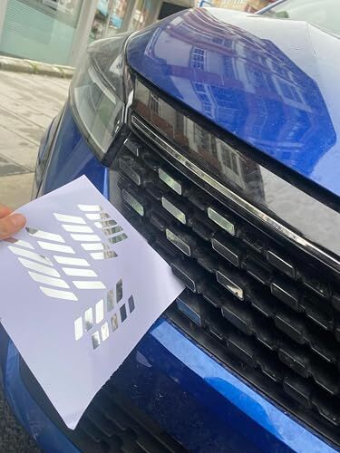 Clio Ön Panjur Sticker Seti, Krom