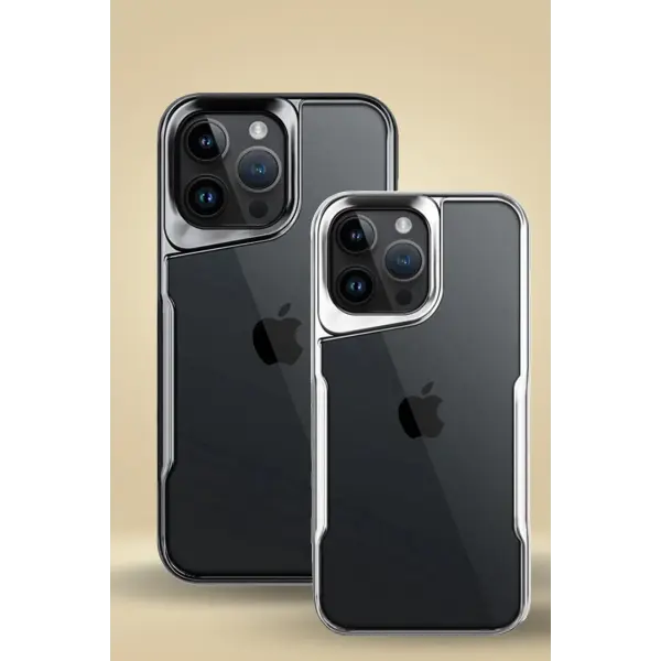 Apple iPhone 16 Kılıf Boyi Silikon Kapak - Gümüş
