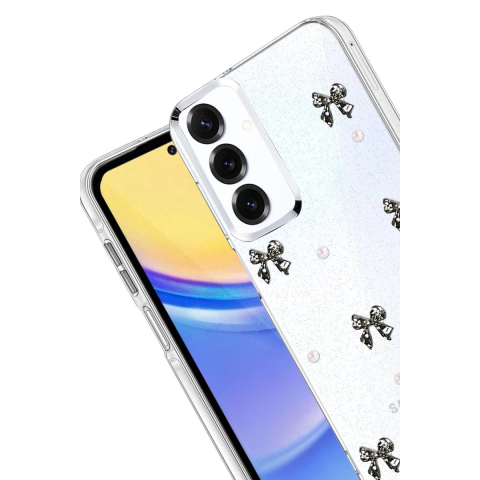 Samsung Galaxy S24 Fe Fiyonk Desenli Kapak - Desen 8