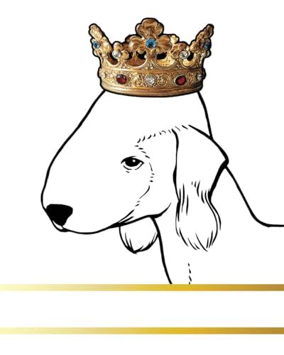Bedlington Terrier Köpek Kayıt ve Anı Defteri, Köpek Fotoğraf Albümü ve Hatıra Kitabı