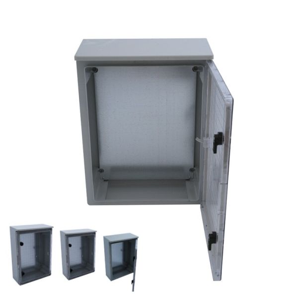 Çetinkaya ÇP 5618 Pano Taban Saclı 50x60x23 Şapkalı Şeffaf Kapaklı