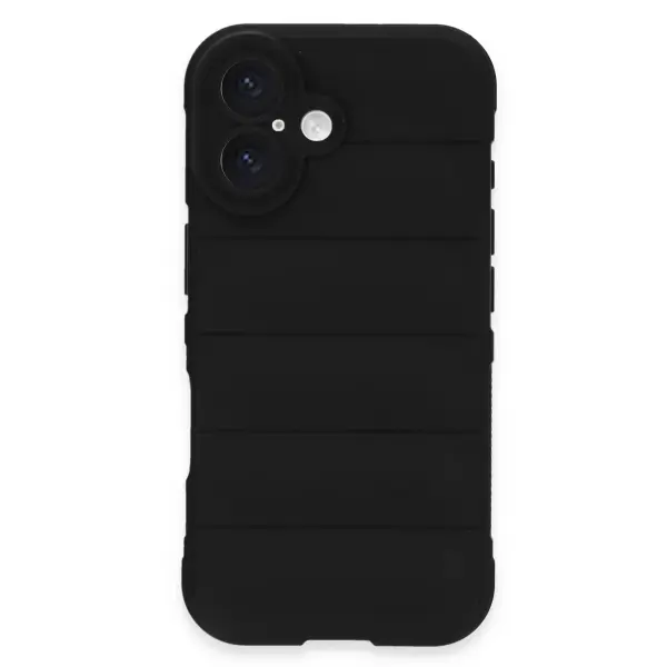 Apple iPhone 16 Plus Kılıf Optimum Silikon - Siyah