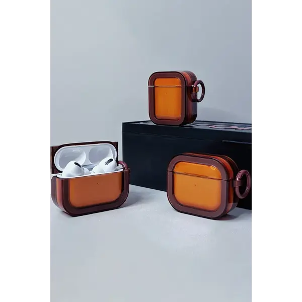 Movenchy Apple Airpods Pro 2 (2.nesil) Bond Kılıf - Kahverengi