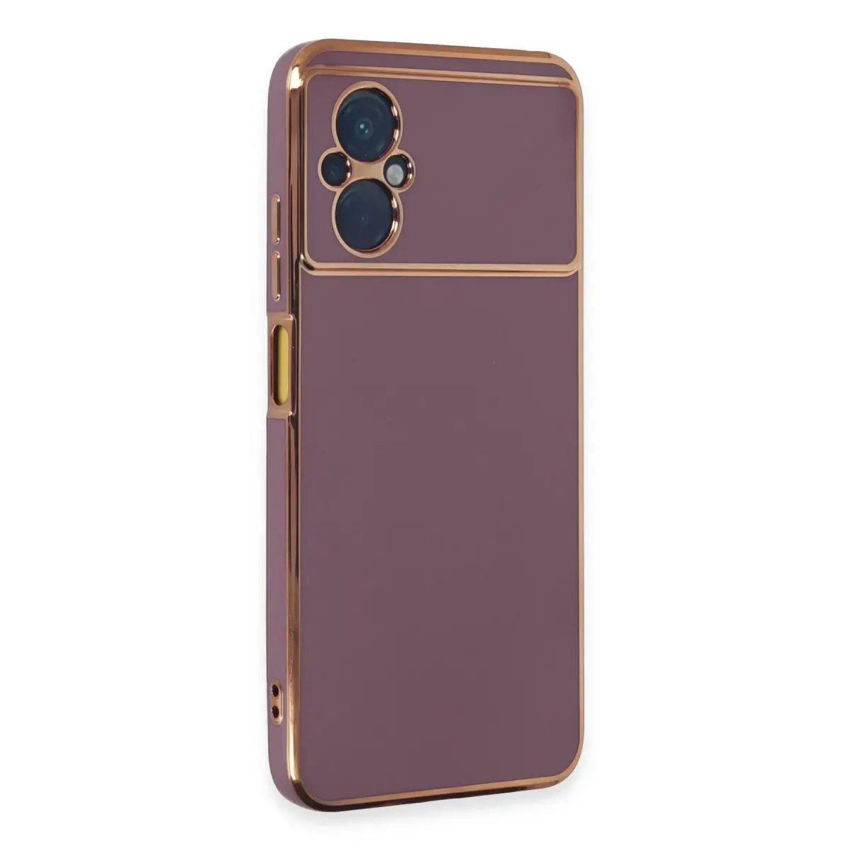 Xiaomi Poco M5 Kılıf Volet Silikon - Mor