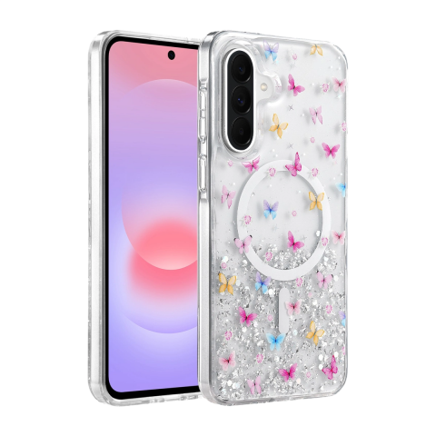 Onegif Samsung Galaxy A57 5g Misk Simli Magsafe Kapak - Desen 4