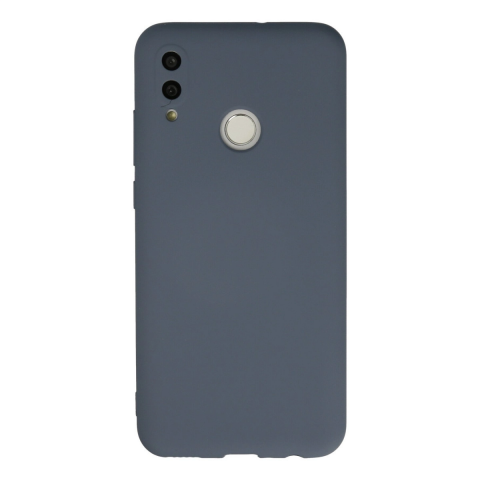 Huawei P Smart 2019 Kılıf Nano İçi Kadife Silikon - Gri