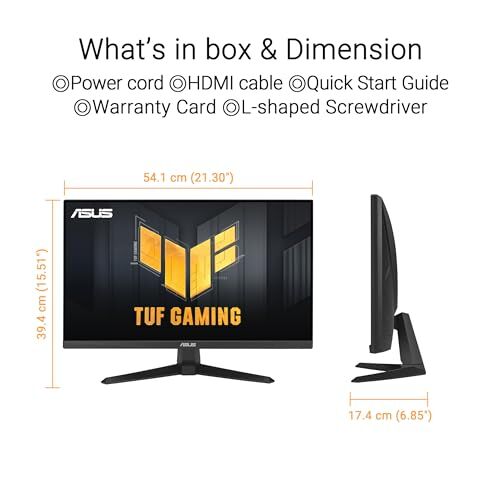 Tuf Gaming VG249QE5A 24 İnç 1080p 146Hz Gaming Monitör