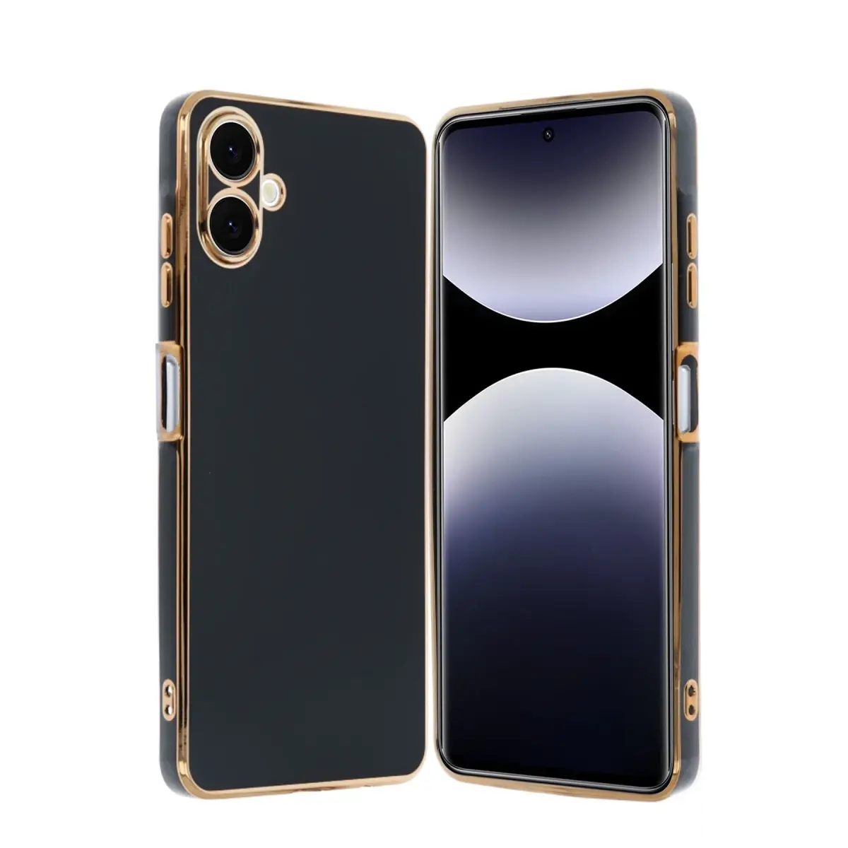Samsung Galaxy A06 Kılıf Volet Silikon - Siyah