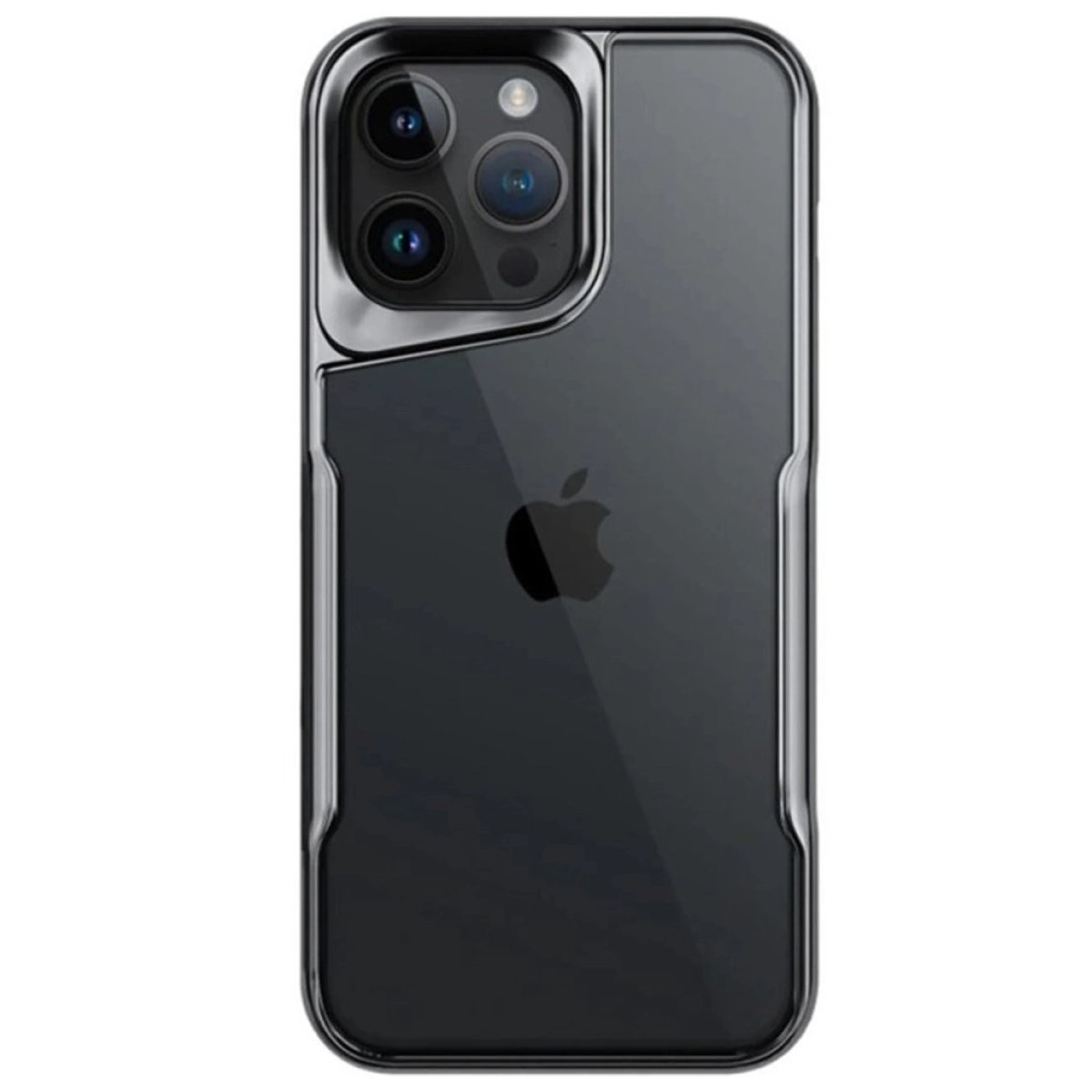 Apple İphone 15 Pro Max Kılıf Boyi Silikon Kapak - Titan Gri