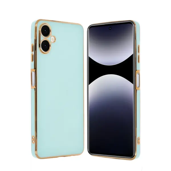 Samsung Galaxy A06 Kılıf Volet Silikon - Açık Yeşil