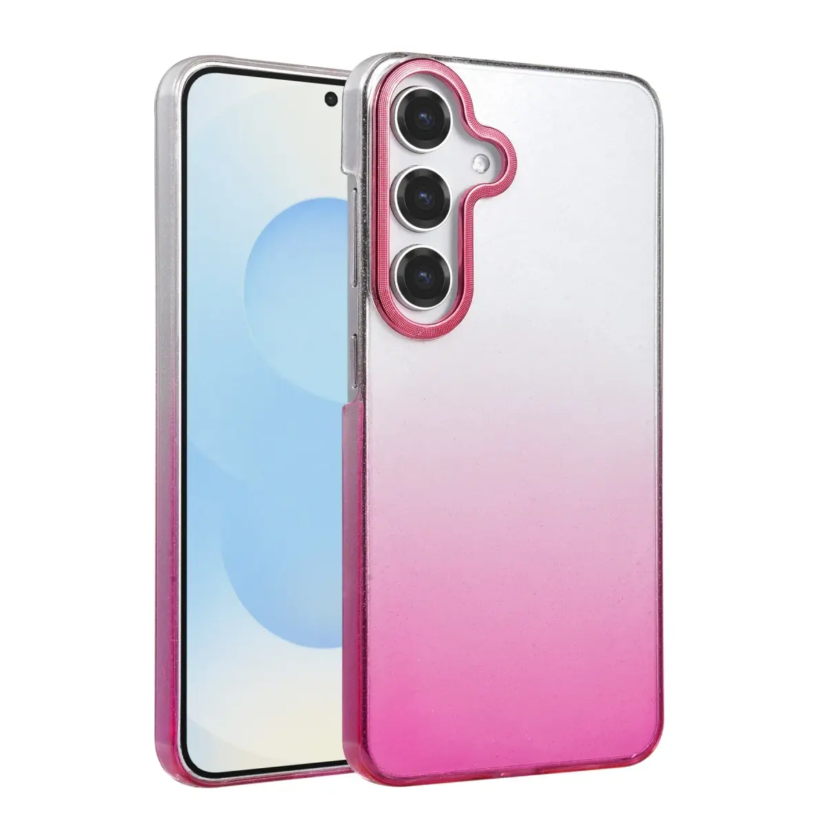 Samsung Galaxy A25 5G Glossy Kapak - Pembe