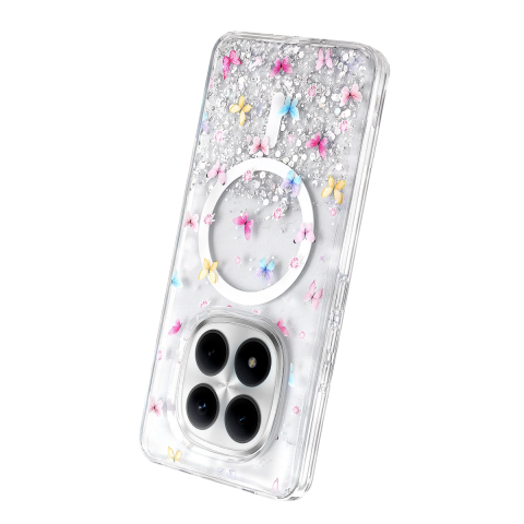 Onegif Xiaomi Redmi Note 15 Pro 5g Misk Simli Magsafe Kapak - Desen 4