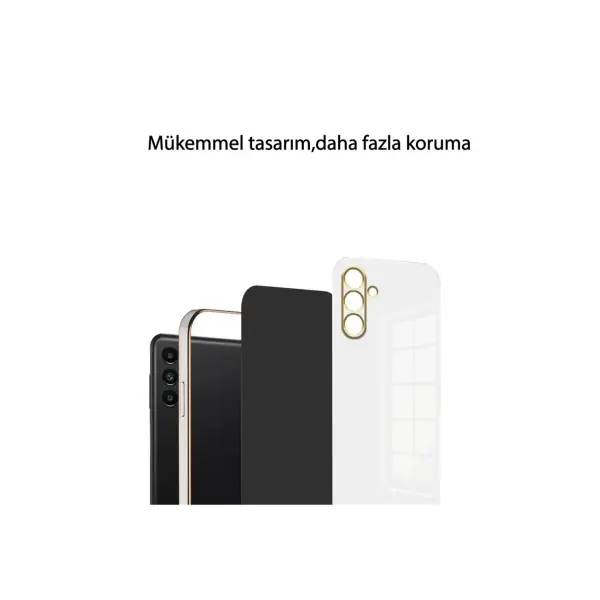 Samsung Galaxy A26 Kılıf Volet Silikon - Siyah
