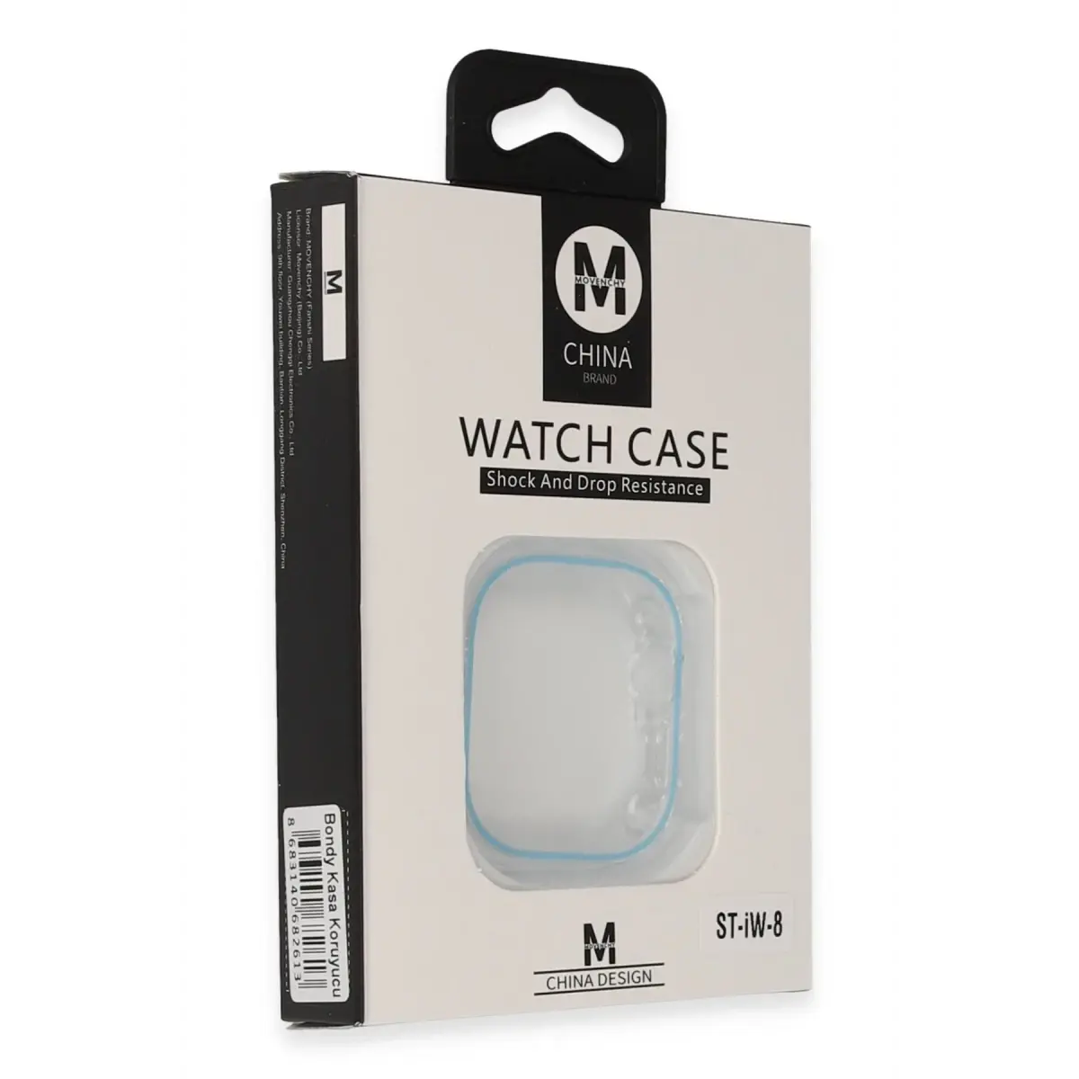 Movenchy Apple Watch Ultra 49mm Bondy Kasa Koruyucu - Sierra Blue