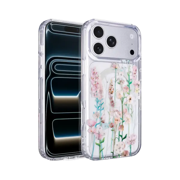 Onegif Apple iPhone 17 Pro/18 Pro Desina Magsafe Kapak - Desen 1