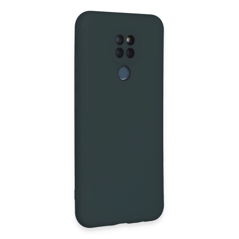 General Mobile Gm 20 Kılıf Nano İçi Kadife Silikon - Koyu Yeşil
