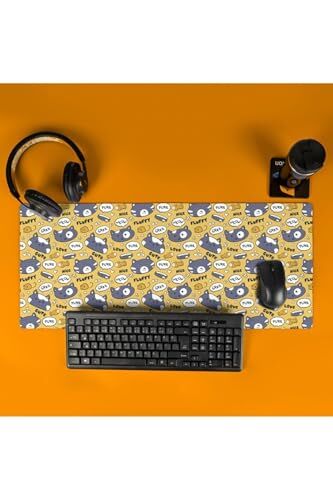 Kız Arkadaşa Hediye, Sevimli Kedi Tasarımlı Mousepad
