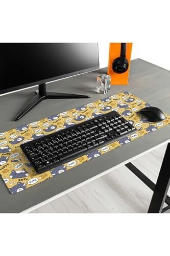 Kız Arkadaşa Hediye, Sevimli Kedi Tasarımlı Mousepad