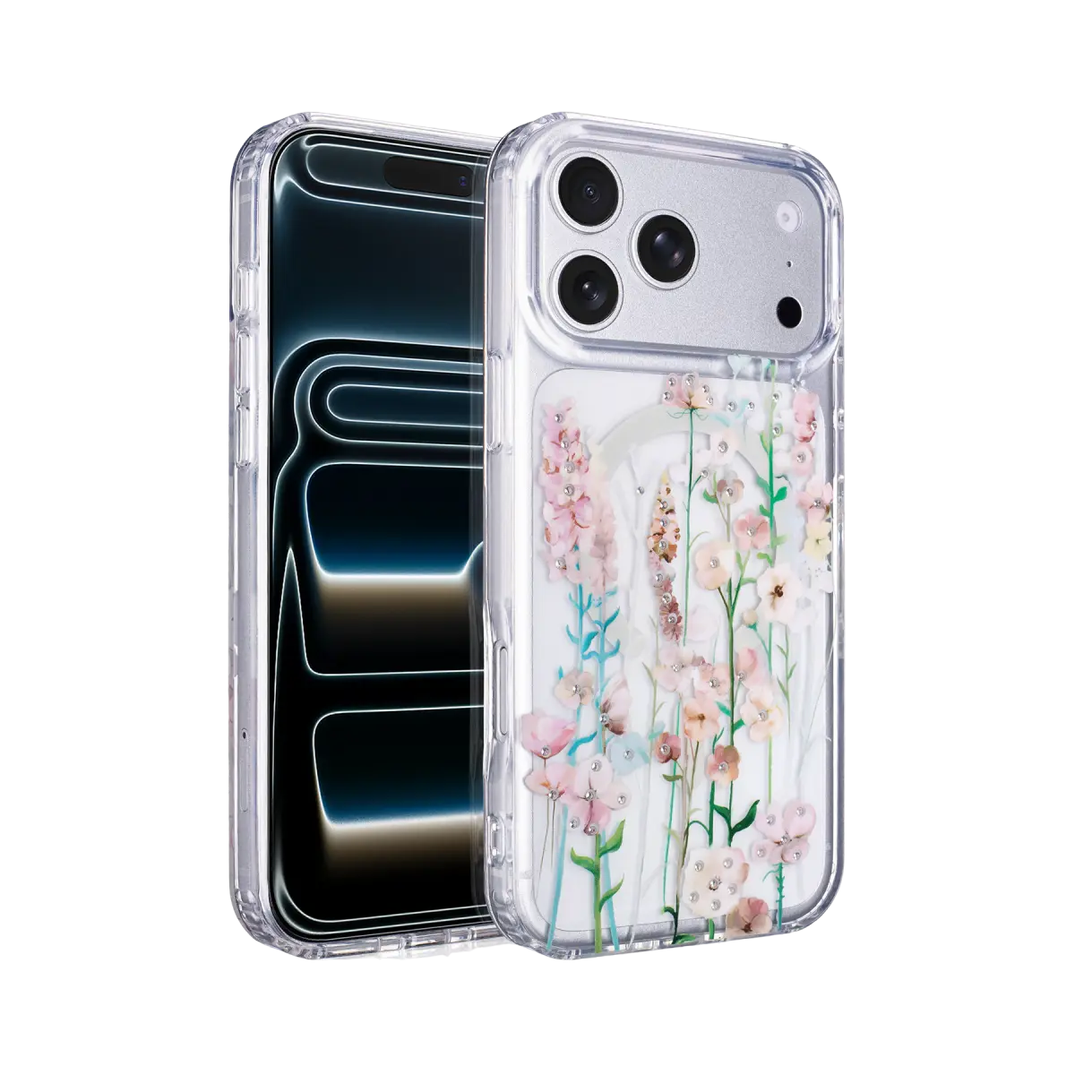 Onegif Apple iPhone 17 Pro Max/18 Pro Max Desina Magsafe Kapak - Desen 1