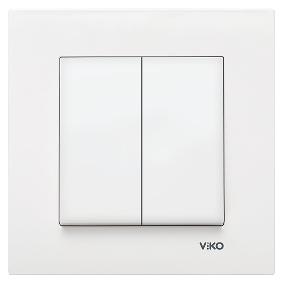 Viko Karre Dual Anahtar Beyaz