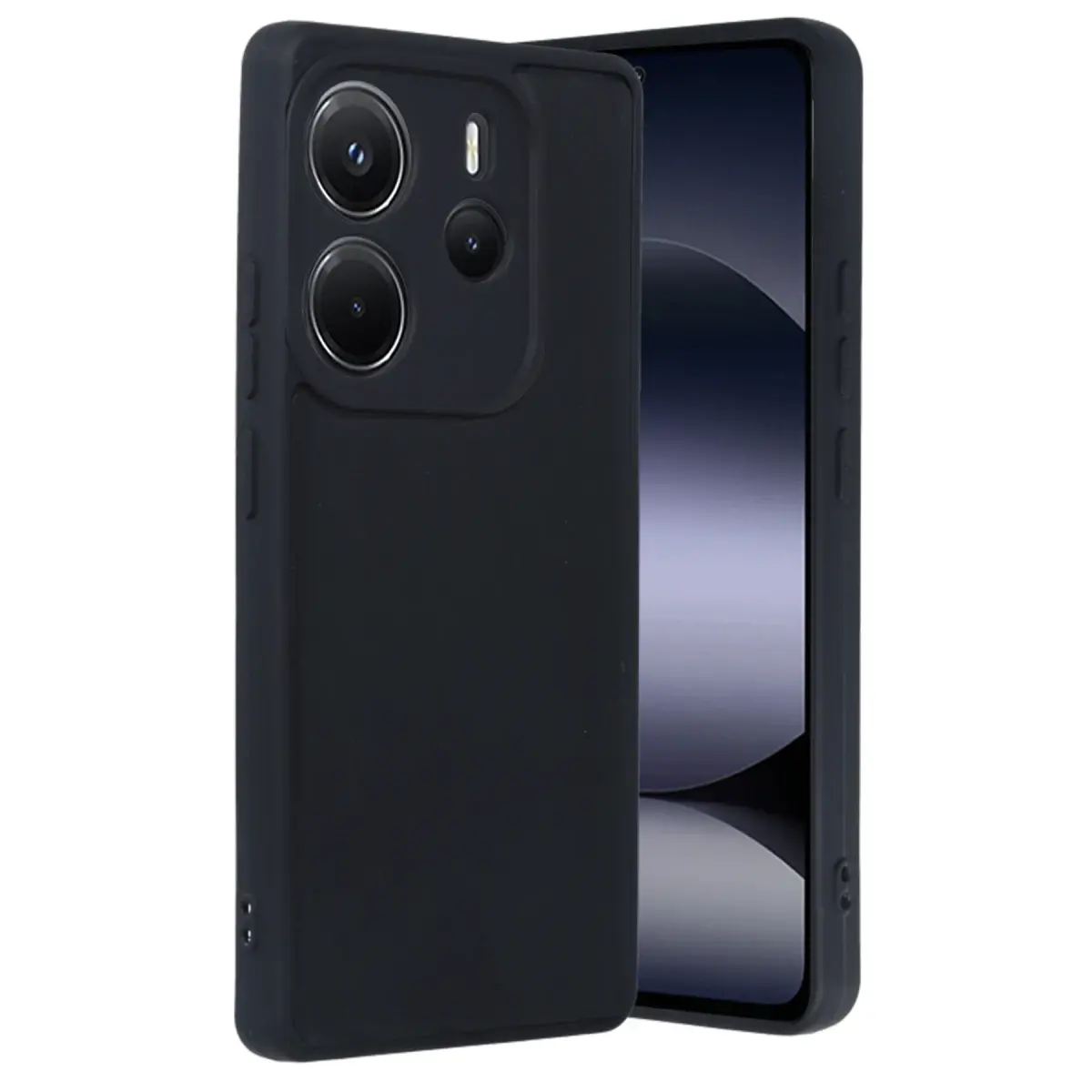 Xiaomi Redmi Note 14 4G Kılıf Aras Deri Kapak - Siyah
