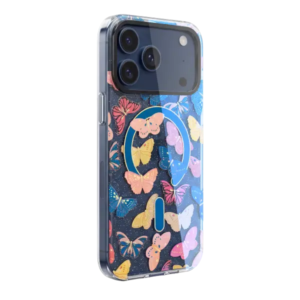 Onegif Apple iPhone 17 Pro Max/18 Pro Max Desina Magsafe Kapak - Desen 5