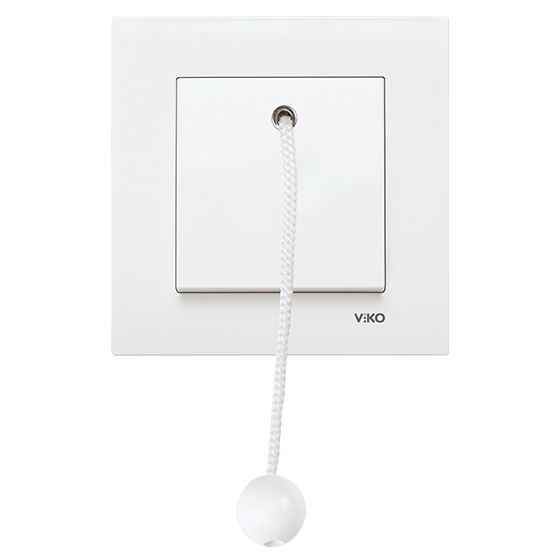 Viko Karre İpli Acil Uyarı Butonu Beyaz