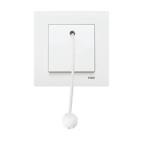 Viko Karre İpli Acil Uyarı Butonu Beyaz