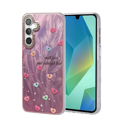 Samsung Galaxy A55 5g Kılıf Blade Aynalı Desenli Kapak - Desen 8