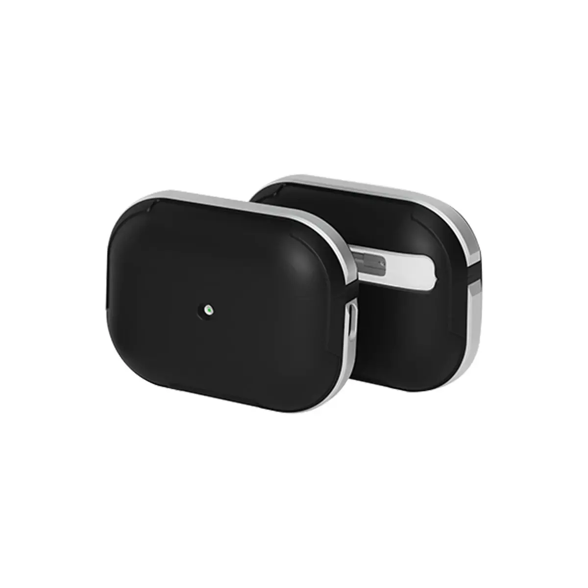Movenchy Apple Airpods 3 (3.nesil) MO-A8 Armor Kılıf - Gümüş