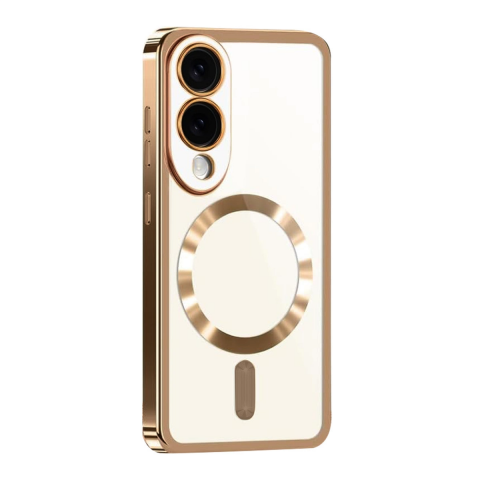 Samsung Galaxy S25 Edge Kross Magneticsafe Kapak - Çöl Titanyum
