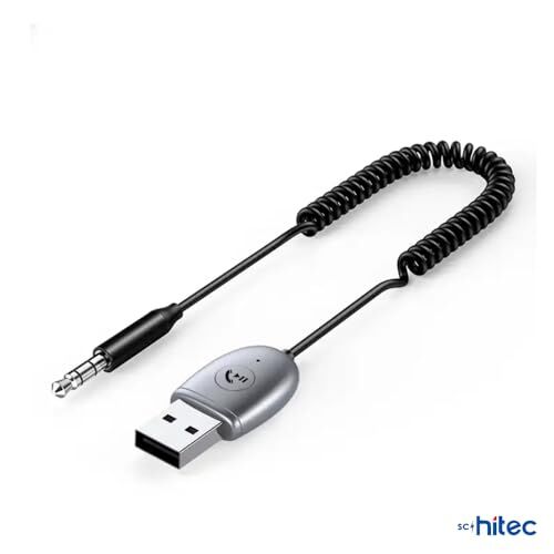 USB-A Bluetooth 5.1 Araç Kiti, Hi-Fi Ses Alıcısı, 3.5 mm AUX Adaptör BT770