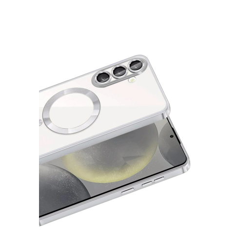 Samsung Galaxy A57 5g Kross Magneticsafe Kapak - Gümüş