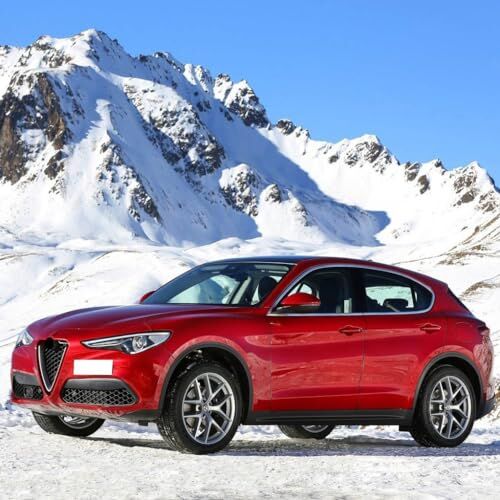 Ön ve Arka Cam Silecek Alfa Romeo Stelvio ile Uyumlu 2017-2024