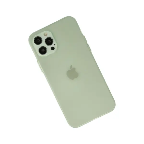 Apple iPhone 12 Pro Kılıf Puma Silikon - Açık Yeşil