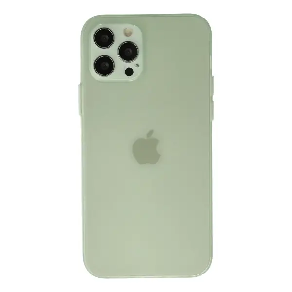 Apple iPhone 12 Pro Kılıf Puma Silikon - Açık Yeşil