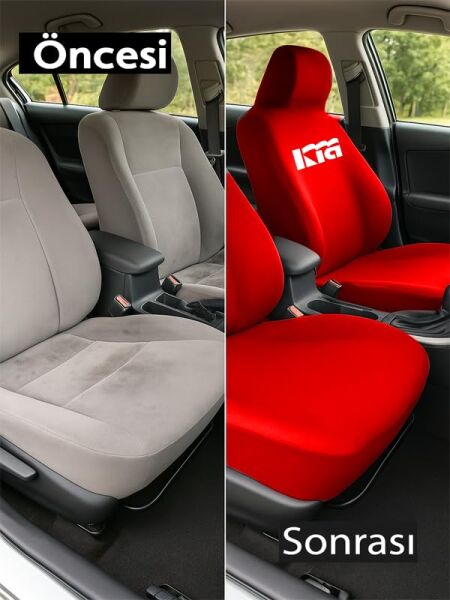 Jeep ile uyumlu oto koltuk kılıfı, Kırmızı
