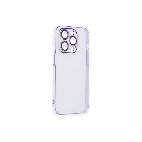 Apple İphone 13 Pro Max Kılıf Armada Lensli Kapak - Lila