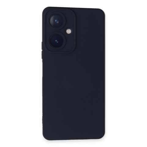 Vivo Y27 Kılıf Nano İçi Kadife Silikon - Lacivert